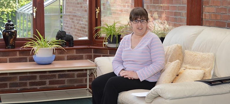 Garendon care home sitting area