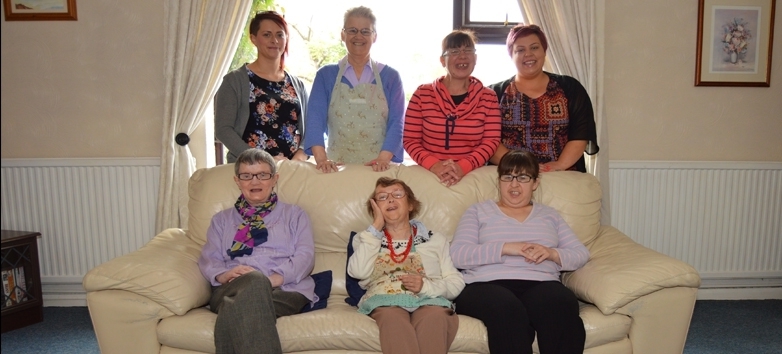 Garendon care home sitting area