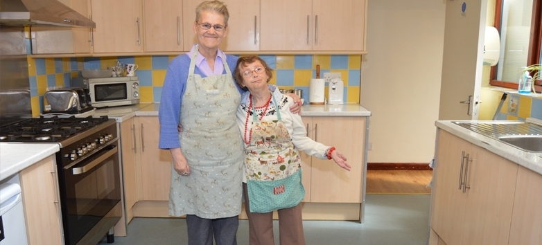 Garendon care home kitchen