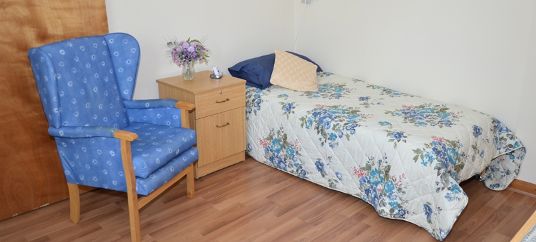 Hatherley care home bedroom