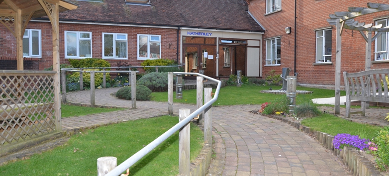 Hatherley care home front access